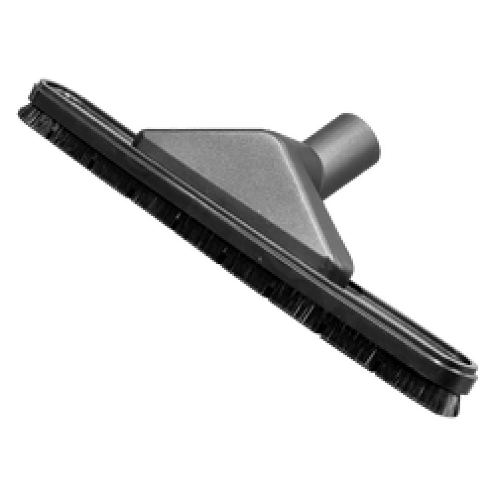 PVC Floor Brush — Wide Dust & Debris Pickup | Depureco Wide PVC floor brush vacuum head with dense bristles and an angled neck.